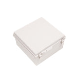 Boxco P-Series 300x300x150mm Plastic Enclosure, IP67, IK08, ABS, Grey Cover, Molded Hinge and Latch Type - PHOTO 1