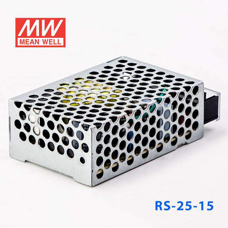 Mean Well RS-25-15 Power Supply 25W 15V 1.7A - PHOTO 3
