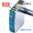 Mean Well EDR-75-24 Single Output Industrial Power Supply 75W 24V 3.2A - DIN Rail
