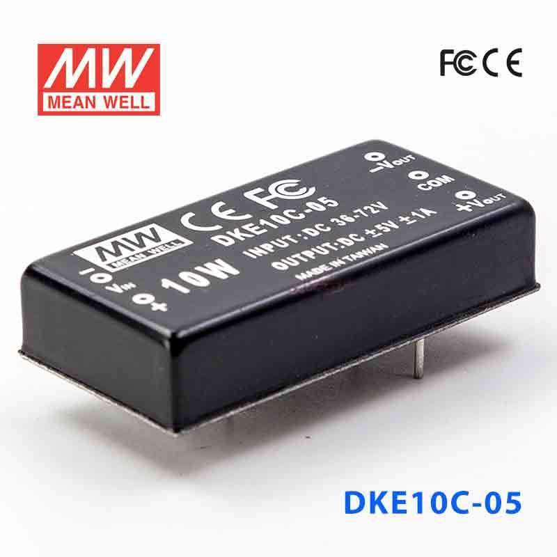 Mean Well DKE10C-05 DC-DC Converter - 10W - 36~72V in ±5V out 1A