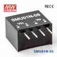 Mean Well SMU01N-05 DC-DC Converter - 1W - 21.6~26.4V in 5V out 200mA