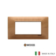 Vimar Plana Plate 4M Wood Pear-Tree