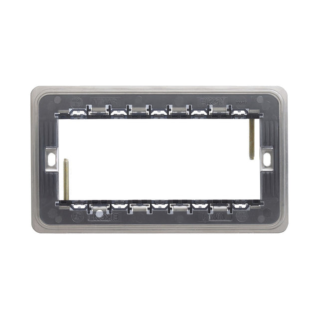 vimar VM-20609  Frame 5-module Mounting BS Grey