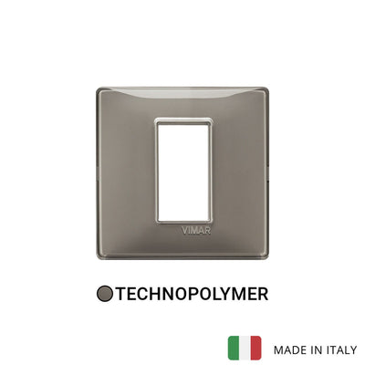 Vimar Plana Plate 1M Technopolymer Grey