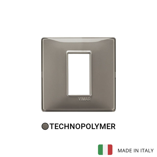 Vimar Plana Plate 1M Technopolymer Grey