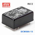 Mean Well DCW08A-15 DC-DC Converter - 8W - 9~18V in ±15V out 267mA