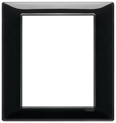 Vimar Plana Plate 8M Technopolymer Black