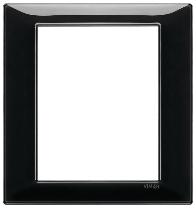 Vimar Plana Plate 8M Technopolymer Black
