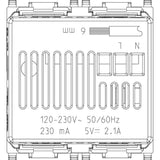 Plana USB Supply Unit 2M 5V 1A White - PHOTO 2