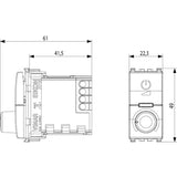 Vimar Eikon RGB Rotary Dimmer 230V White - PHOTO 3