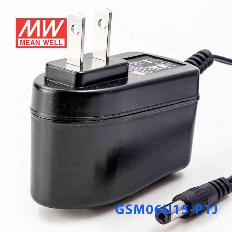 Mean Well GSM06U15-P1J Power Supply 06W 15V 400mA - PHOTO 1