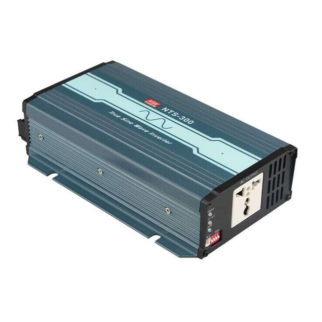 Mean Well NTS-300-212AU True Sine Wave DC-AC Inverter 300W 230V out 12V in with AU Socket