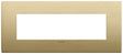Vimar Arke Classic Plate 7M Metal Brushed Brass