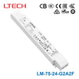 Ltech LM-75-24-G2A2F 75W 24VDC CV 0-10V LED Driver 3.125A