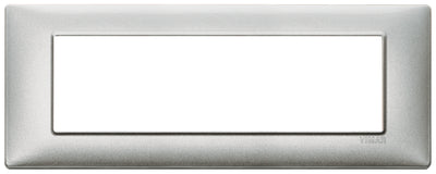 Vimar Plana Plate 7M Metallized Silver