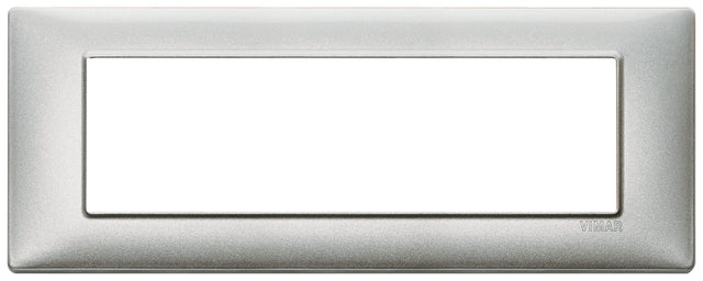 Vimar Plana Plate 7M Metallized Silver
