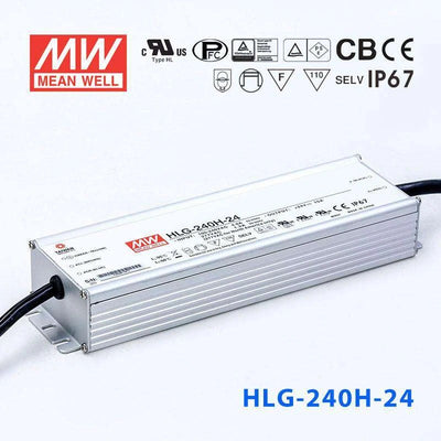 Mean Well HLG-240H-24 Power Supply 240W 24V 10A