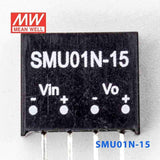 Mean Well SMU01N-15 DC-DC Converter - 1W - 21.6~26.4V in 15V out 67mA - PHOTO 2
