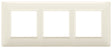 Vimar Plana Plate 6M Technopolymer Beige