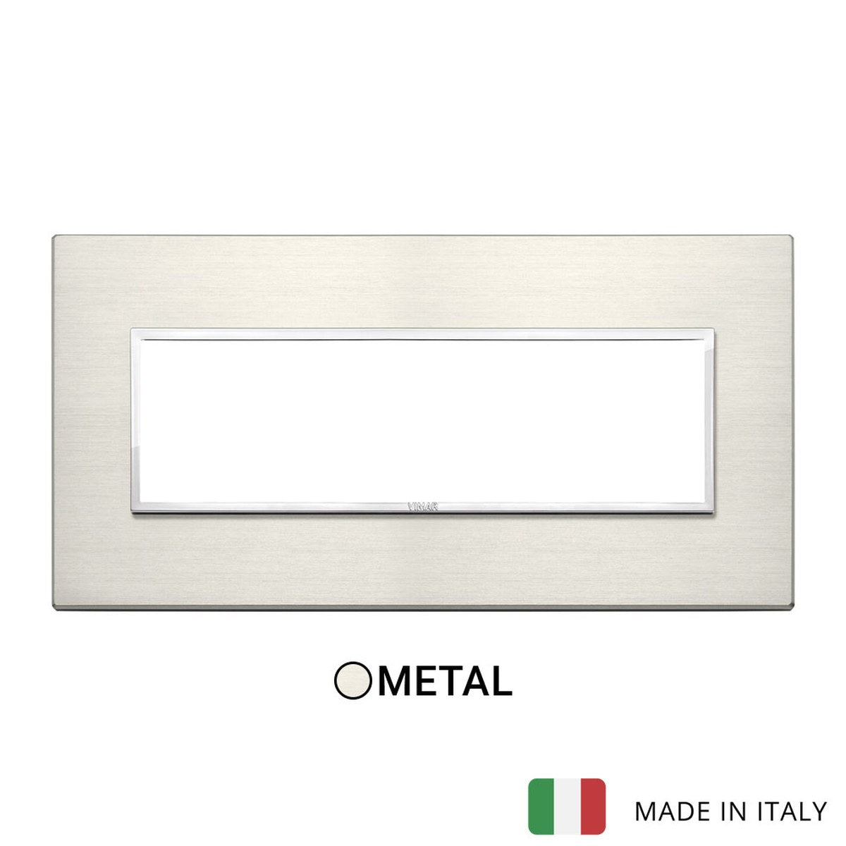 Vimar Eikon Evo Plate 7M Aluminium Titanium