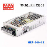 Mean Well HRP-200-15  Power Supply 201W 15V 13.4A