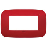 Vimar Arke Round Plate 4M Technopolymer Red