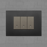 Vimar Arke Plastic 3 Gang switch - Black - 16A - PHOTO 22