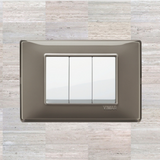Vimar Plana Plastic 3 Gang Switch - Reflex Ash - 16A - PHOTO 10