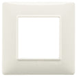 Vimar Plana Plate 2M Technopolymer Granite White - Square