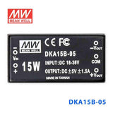 Mean Well DKA15B-05 DC-DC Converter - 15W - 18~36V in ±5V out 1.5A - PHOTO 2