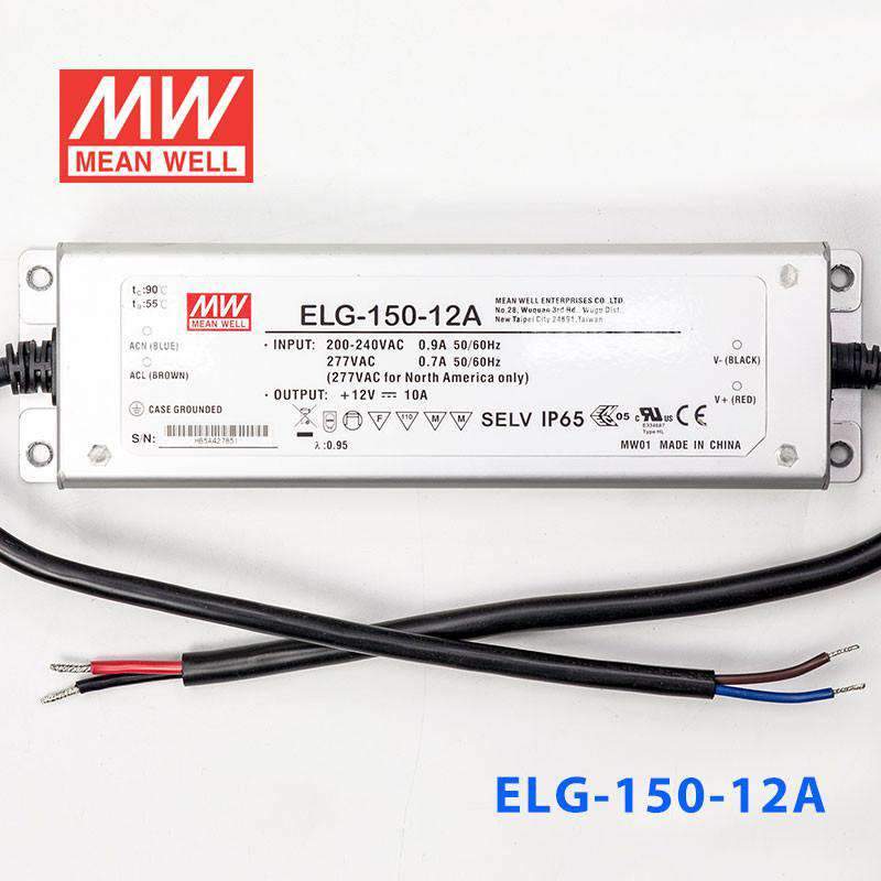 Mean Well ELG-150-12A Power Supply 120W 12V - Adjustable - PHOTO 2