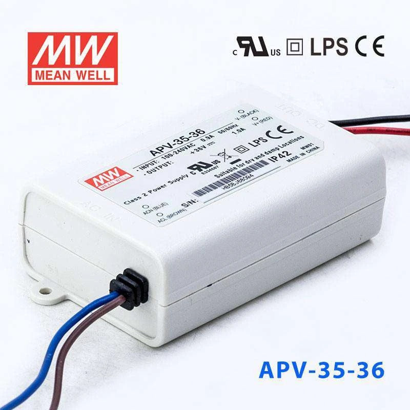 Mean Well APV-35-36 Power Supply 36W 36V 1A