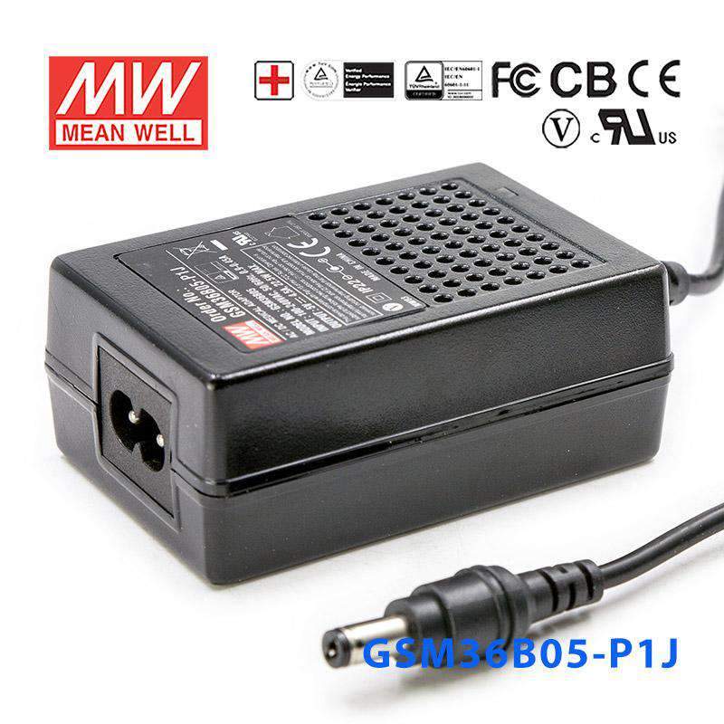 Mean Well GSM36B05-P1J Power Supply 22.5W 5V 4.5A