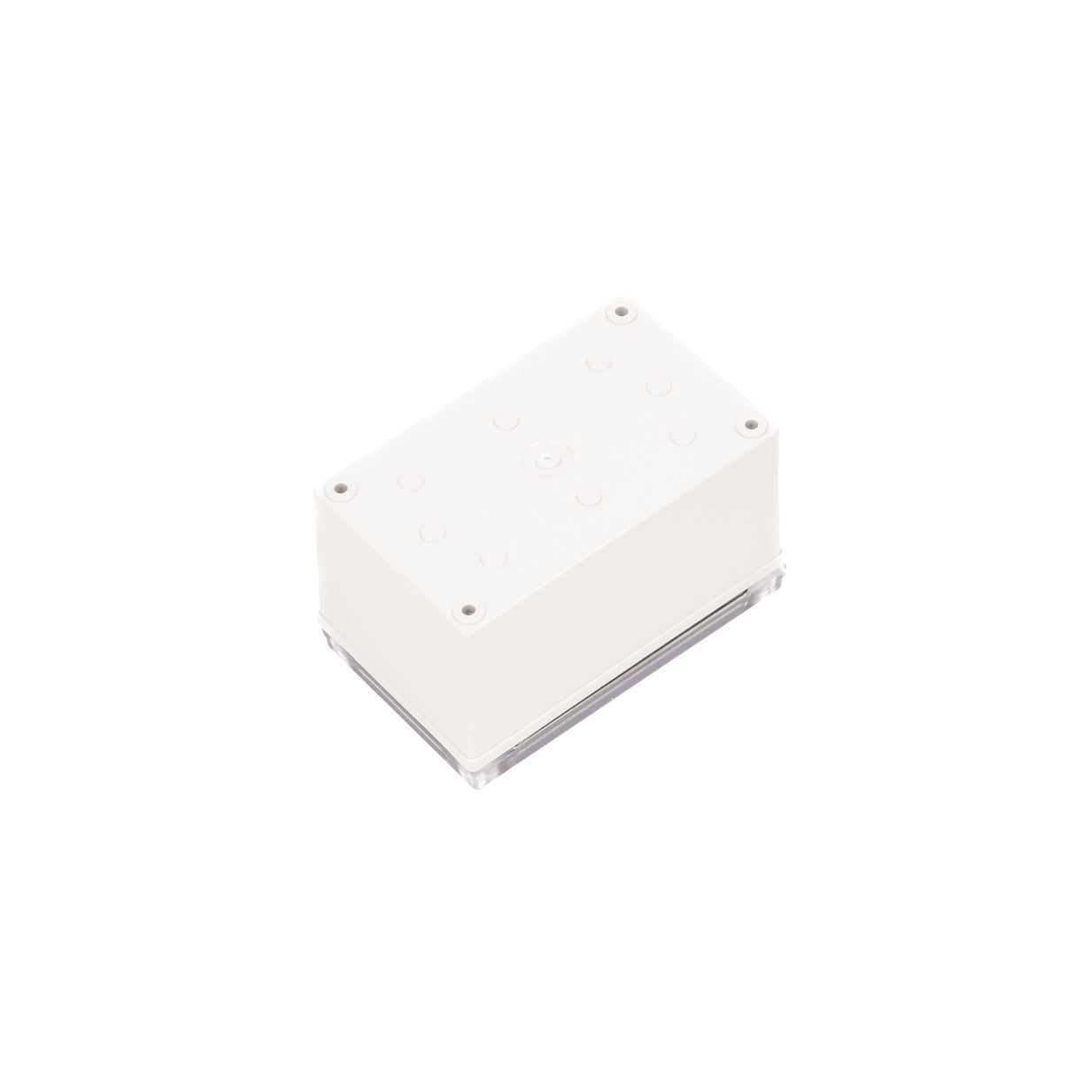 Boxco M-Series 80x130x75mm Plastic Enclosure, IP67, IK08, ABS, Transparent Cover, Screw Type - PHOTO 3