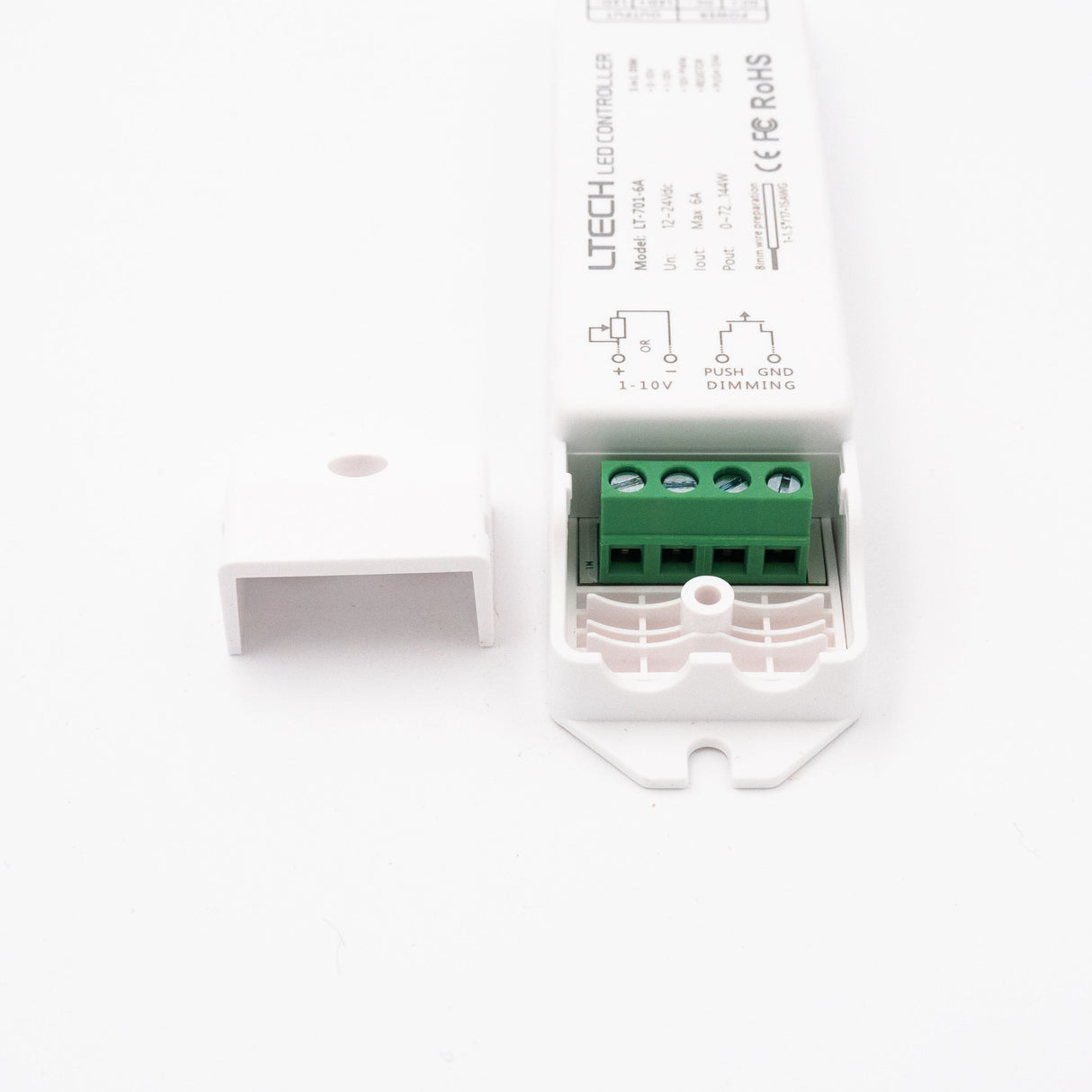 Ltech LT-701-6A Constant Voltage Controller - 0-10V/Push Dimmable - PHOTO 3