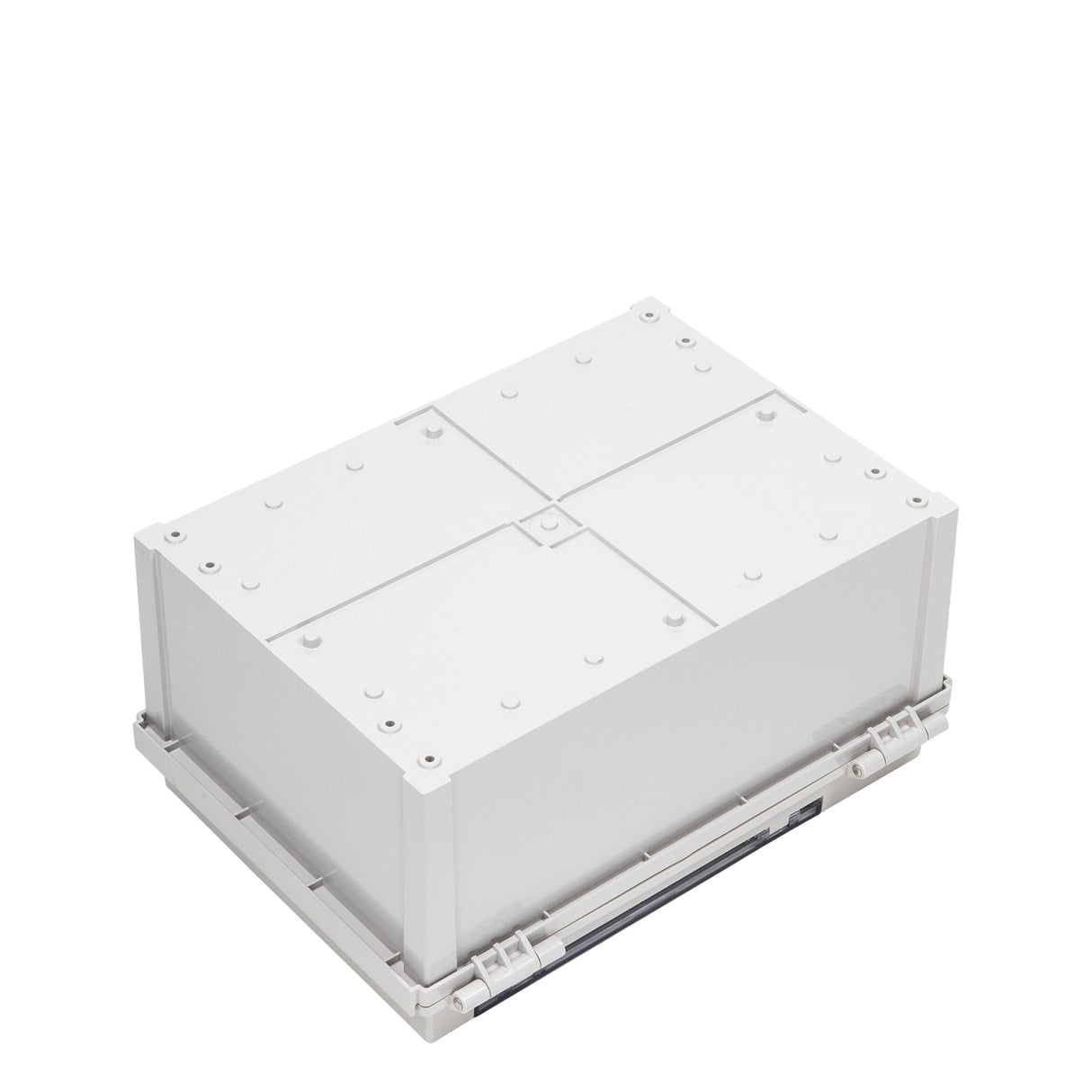 Boxco D-Series 250×350×170mm All In One Dual Door Box Enclosure, IP67, IK08, ABS, Grey Cover - PHOTO 3
