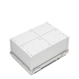 Boxco D-Series 250×350×170mm All In One Dual Door Box Enclosure, IP67, IK08, ABS, Grey Cover - PHOTO 3