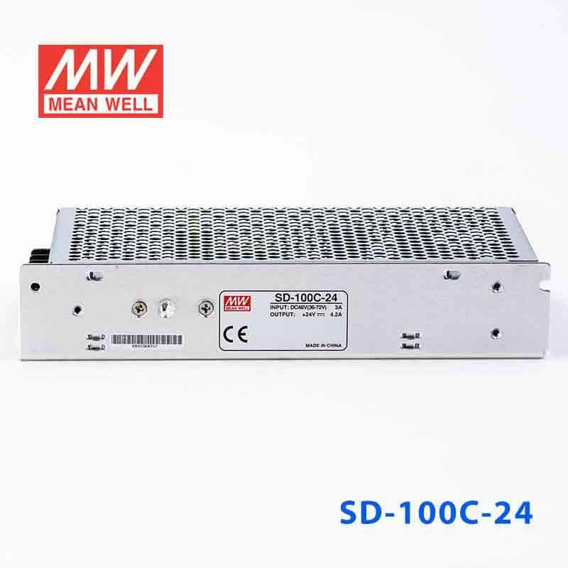 Mean Well SD-100C-24 DC-DC Converter - 100W - 36~72V in 24V out 4.2A - PHOTO 2