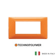 Vimar Plana Plate 4M Reflex Orange