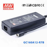 Mean Well GC160A12-R7B Portable Chargers 136W 13.6V 10A - Green Adaptor