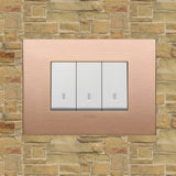 Vimar Arke Metal 3 Gang switch - Brushed Copper - 16A - PHOTO 7