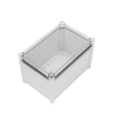 Boxco S-Series 190x280x180mm Plastic Enclosure, IP67, IK08, ABS, Transparent Cover, Screw Type - PHOTO 1