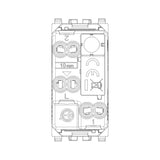 Vimar Eikon 1P 10AX 2-Way Switch Vintage White - PHOTO 2