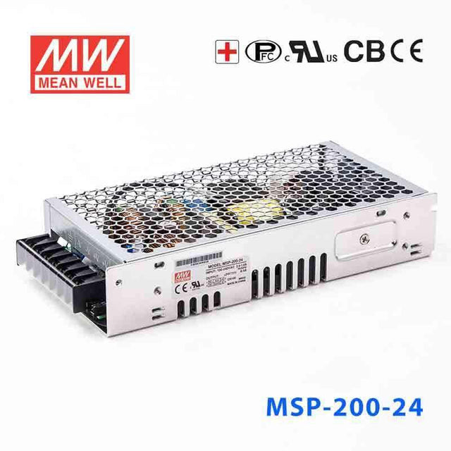 Mean Well MSP-200-24  Power Supply 201.6W 24V 8.4A