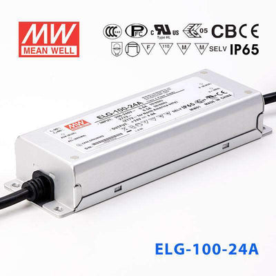 Mean Well ELG-100-24A Power Supply 96W 24V - Adjustable 4A