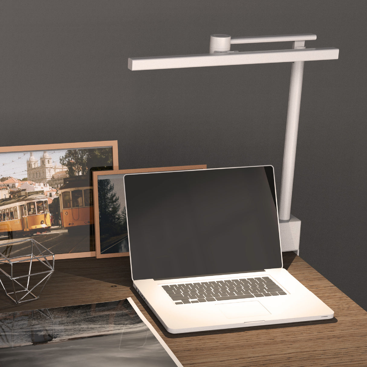 Archilight ArchDesk 40cm Clip-on Professional Desktop Lamp - White - PHOTO 4
