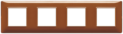 Vimar Plana Plate 8M Reflex Tobacco