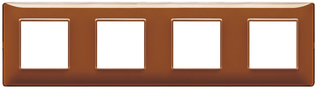 Vimar Plana Plate 8M Reflex Tobacco