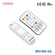Ltech M8+M4-3A Mini Controller with RF Remote - RGBW