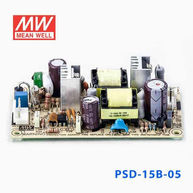 Mean Well PSD-15B-5 Switching Power Supply 15W 5V 3A - PHOTO 2
